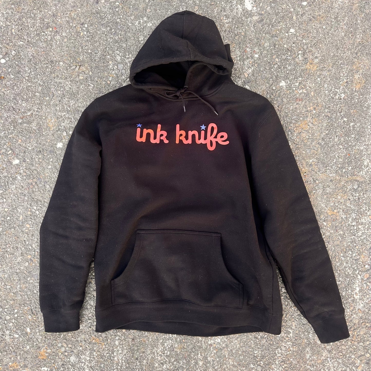 ink knife hoodie