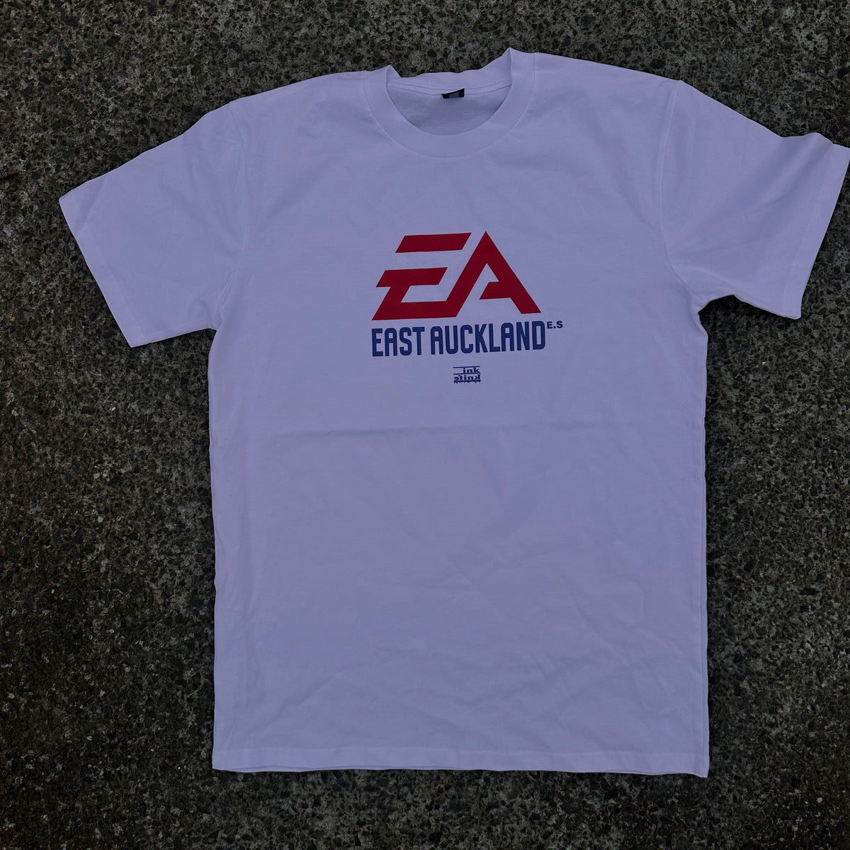 E.a white tee