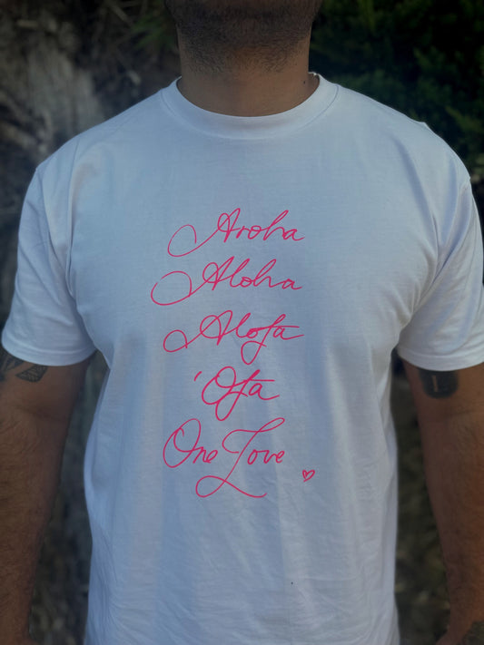 “One love” tee