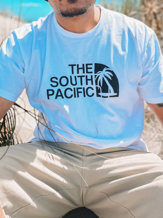 "The South Pacific"  White Tee