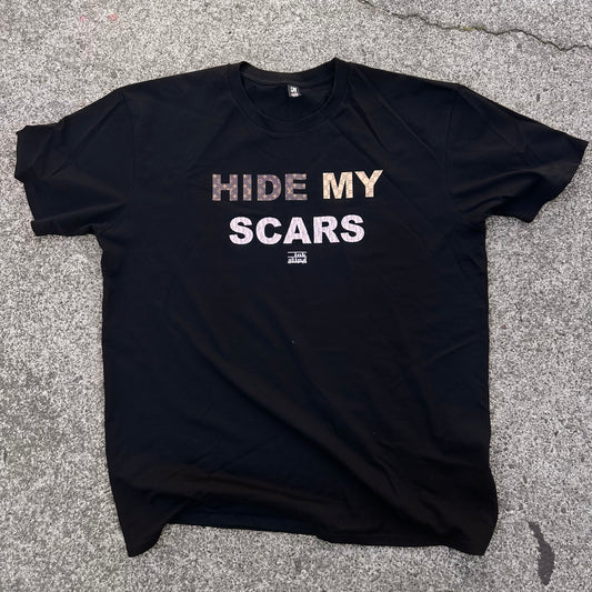HIDE MY SCARS tee